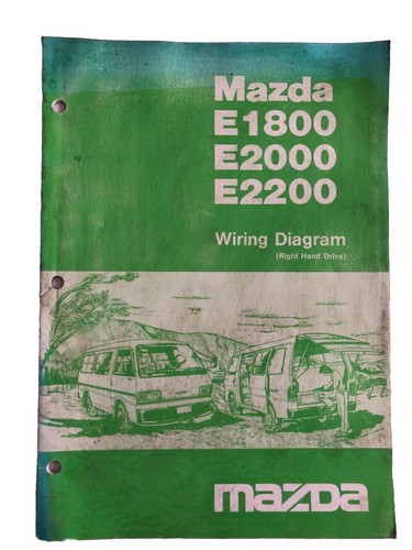 Mazda e1800 e2000 e2200 wiring - mazda,
