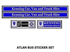 DINKY  ATLANTEAN  BUS STICKER