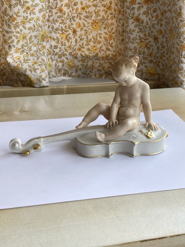 Rosenthal figurine cellist - rosenthal,