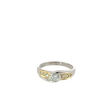 18ct Yellow & White Gold