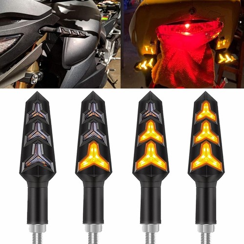 Flowing amber signal - 4x,
