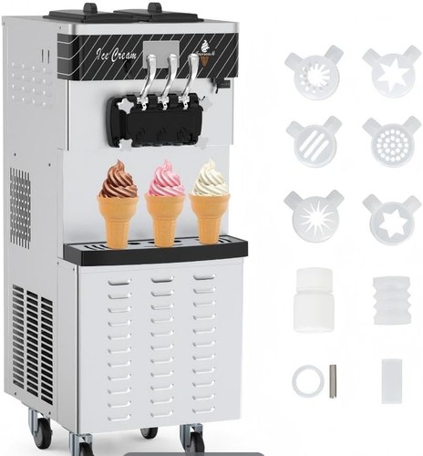 Commercial triple head soft - head,