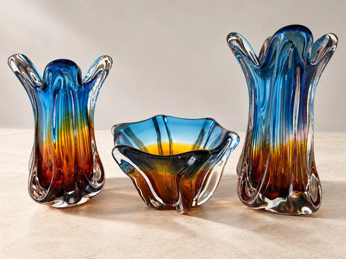 Vintage murano sommerso art - murano,