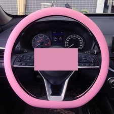 Car Steering Wheel Cover Protector Universal Leather Texture UK