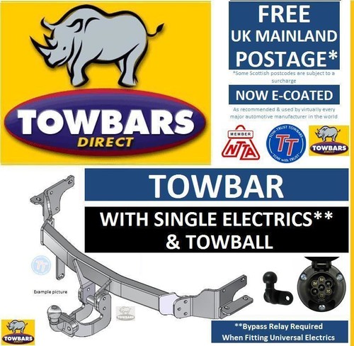 Flange towbar for - towbar, vw
