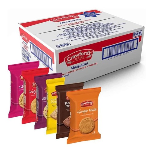 100pk crawfords assorted - 2, x