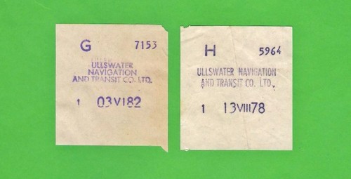 Ullswater navigation transit - &,