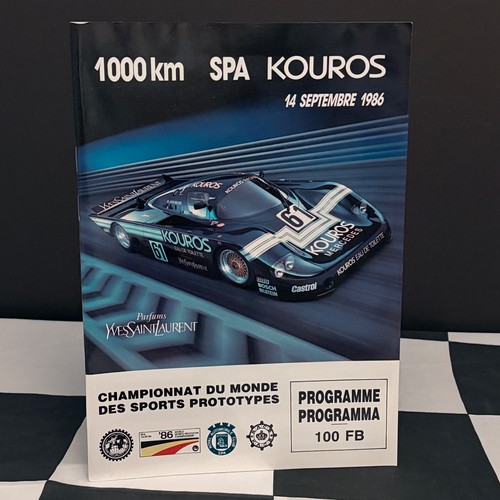 1986 spa 1000km - wspc, c