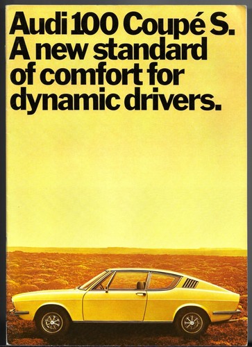 Audi 100 coupe 1973 - s, uk