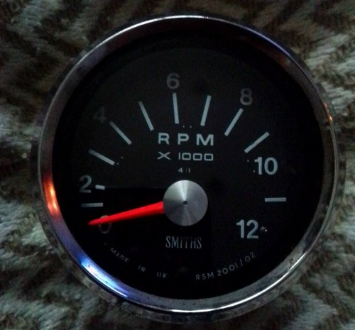 Rev counter tacho clock - /,