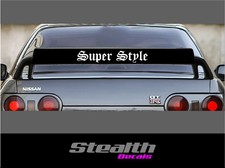 Super Style Drift Spoiler/