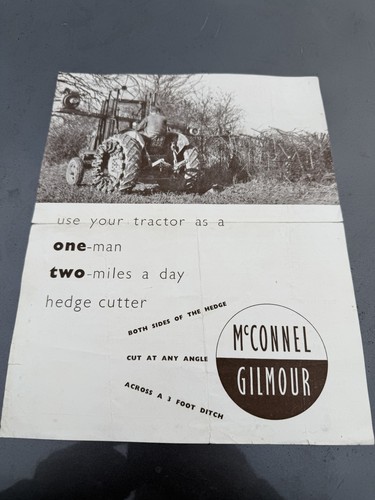 Mcconnel hedge cutter - mcconnel,