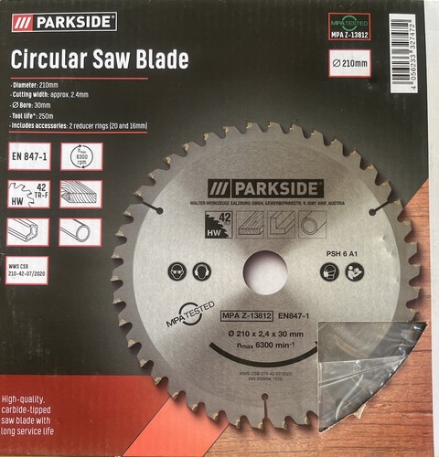 Parkside circular saw blade - saw,