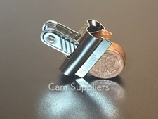 10 x  Steel  Bulldog Clips Paper Letter File Chrome / Black Foldback