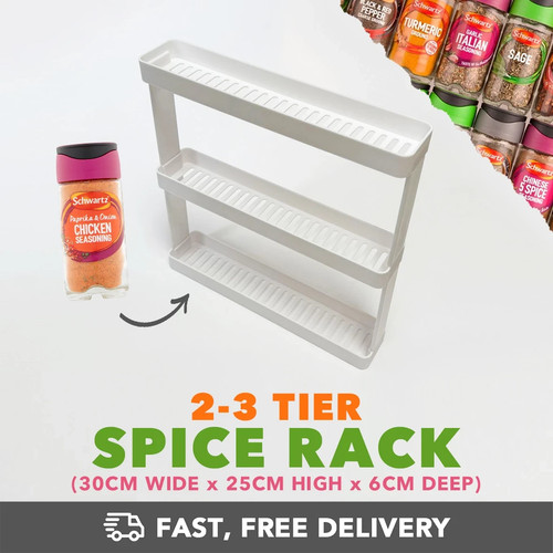 Tier spice rack jar - 3,