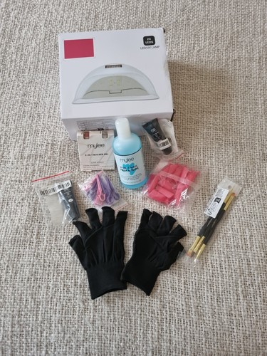 Gel nail kit - , lamp