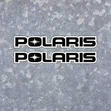 2 POLARIS Decals 5" 9" 11" 16" Decal Stickers Pick 48 Colors