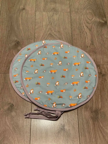 Pair aga hob lid - mat, pad