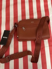BOSS luxury leather crossbody
