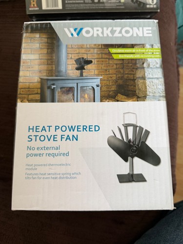 Workzone heat powered - workzone, stove