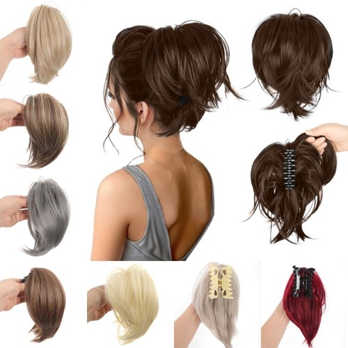 Messy bun hair - hair, claw
