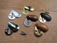 keyhole cover escutcheon key hole plate covered open PEAR/TEAR DROP