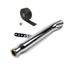 Exhaust Muffler + wrap for Yamaha FZ 750 TO5