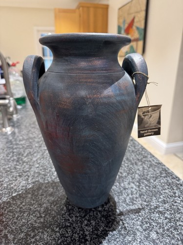 Pottery vase decorative - pottery,