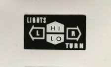 SUZUKI GSX750 GSX1100 KATANA X7 X5 RG250W SWITCHGEAR RESTORATION DECAL SET 3