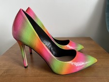 Faith High Heels Shoes Rainbow