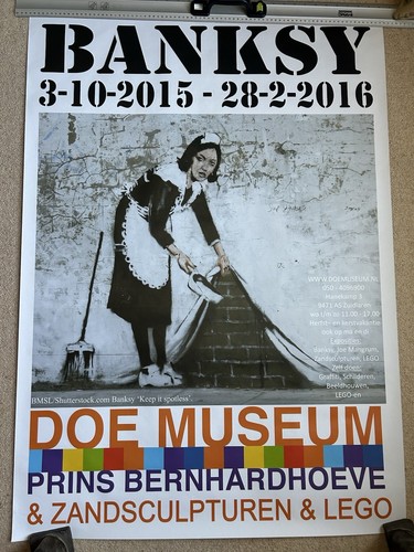 Massive original banksy doe - original,