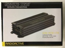 Ground Zero GZRA Micro One 1 Channel Class D Compact Amplifier Car Hifi 400W Max 