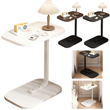 C-Shaped Compact Sofa Side End Table Coffee Laptop Table Living Room Bedroom UK