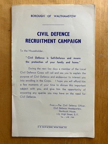 Cold war civil defence corps - war,