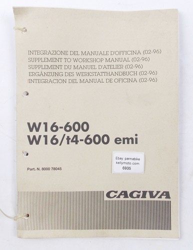 Cagiva w16 600 - cagiva, emi
