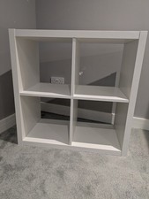 Kallax White Shelving Unit