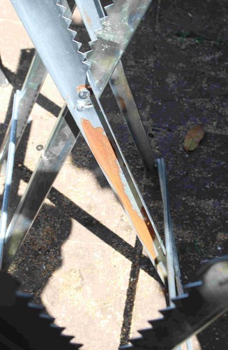 Saw horse log - saw,