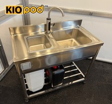 Portable SINK  Instant HOT WATER double kitchen Catering UNIT