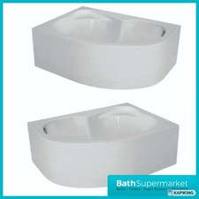 Sabin-Cornerbaths 1500 x 1000 Left Right Hand Panel Included Bath Tub Fast Deliv