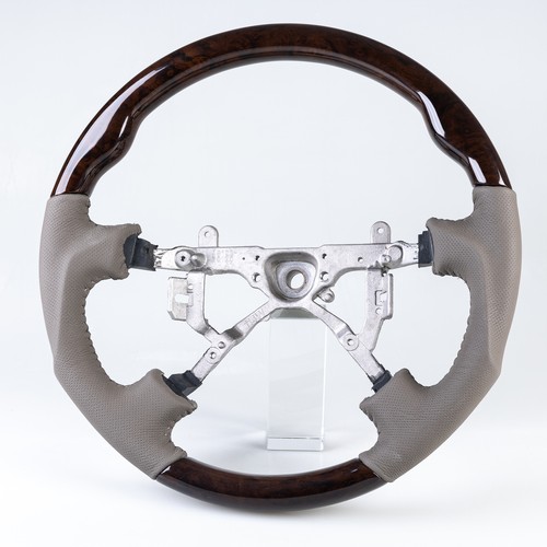 Sport steering wheel dark wood - sport,