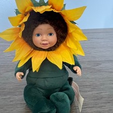 Anne Geddes Sunflower Baby Doll