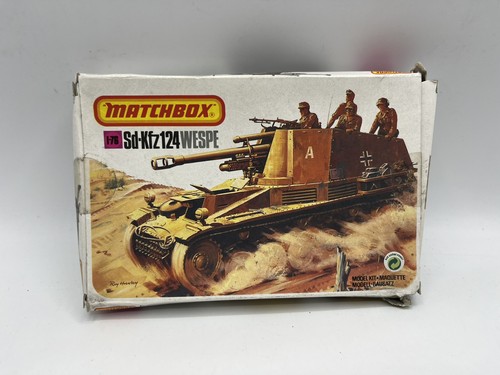 Matchbox kfz 124 wespe tank - matchbox, sd.kfz.124