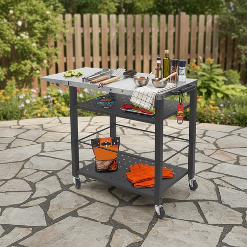 Grill cart table - grill,