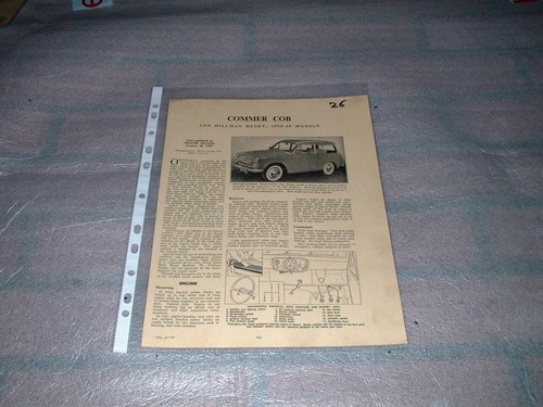 Commer cob hillman - cob, husky