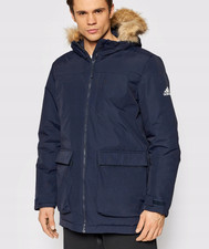 ADIDAS HOODED PARKA JACKET S