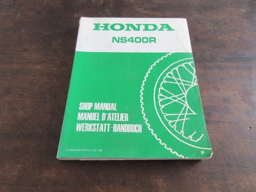 Honda ns400r shop repair - honda,