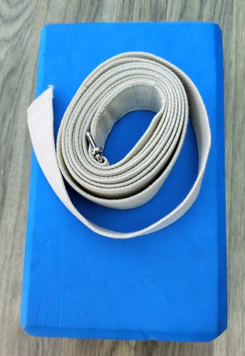 Yoga block and strap good - ,