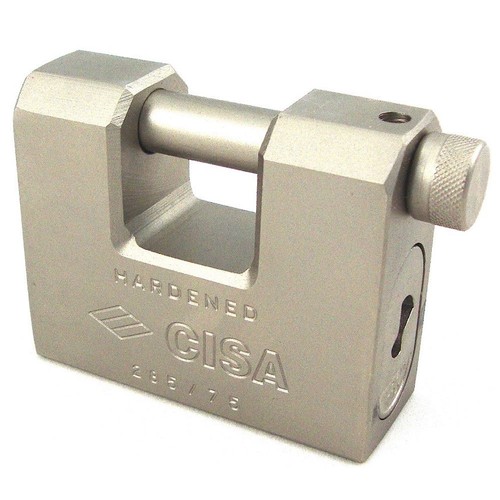 Cisa straight shackle padlock - cisa,