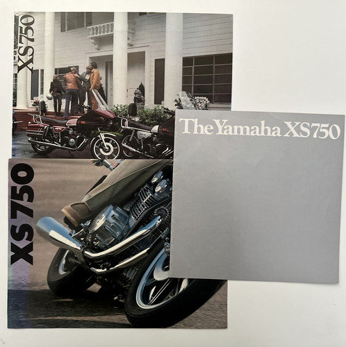 Lot vintage yamaha xs 750 - of,