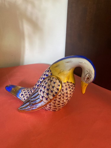 Vintage imari duck figurine - imari,
